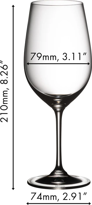 Riedel Vinum Zinfandel Glas, 2 Stück