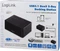 LogiLink USB 3.0 2-Bay für 2.5"/3.5" SATA HDD/SSD, schwarz, USB-C 3.1 Vorschaubild