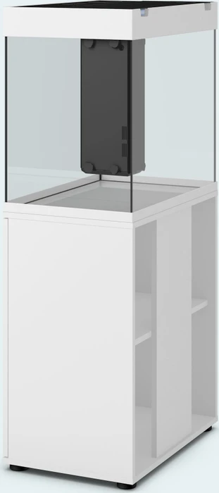 Juwel Lido 120 LED Aquarium-Set mit Unterschrank, weiß/weiß, 120l