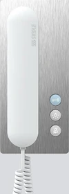 Siedle BTS 850-02 E/W Bus-Telefon Standard Edelstahl/weiß, Innenstation