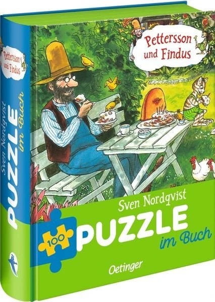 Oetinger Puzzle im Buch Pettersson und Findus