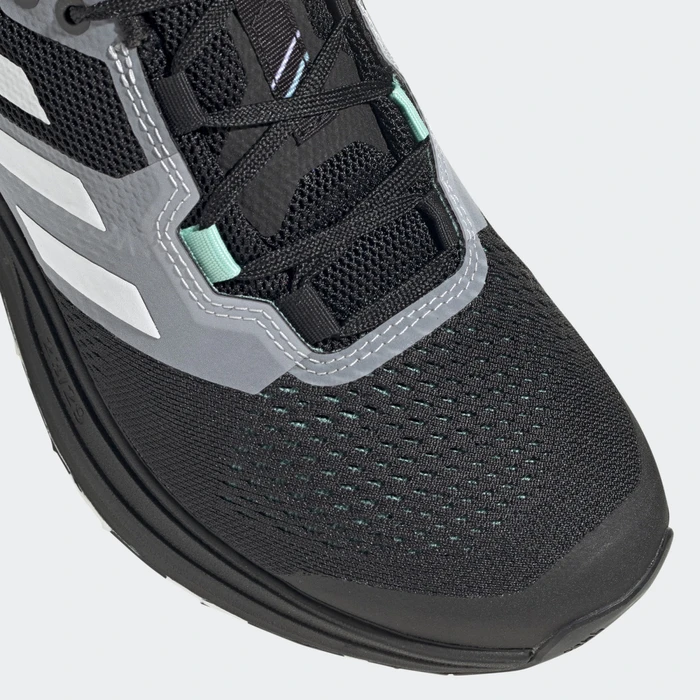 adidas Terrex Two Flow core black/crystal white/clear mint (Damen)