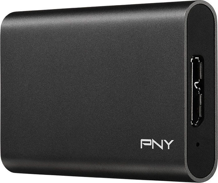 PNY Elite USB 3.0 Portable SSD, 480GB, USB 3.0 Micro-B
