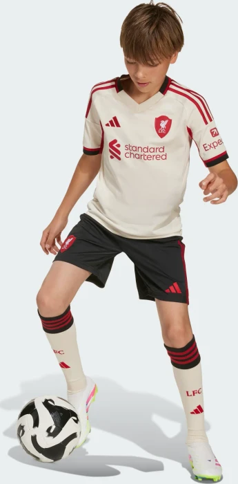 adidas Liverpool FC 2025/2026 Auswärtsshorts (Junior)