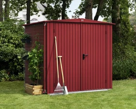 EcoStar Trend Euroline Typ 2 Gerätehaus purpurrot