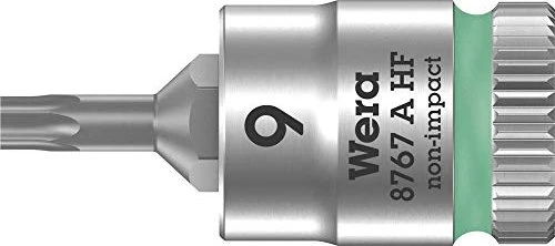 Wera 8767 A HF Zyklop Torx Steckschlüssel 1/4", T9x28mm