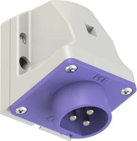 PCE CEE-Wandgerätestecker 16A 3p 24VAC 50/60Hz IP44 TWIST