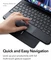 ESR Rebound Magnetische Keyboard Hülle für iPad Air 4/iPad Air 5/iPad Pro 11", schwarz, DE Vorschaubild