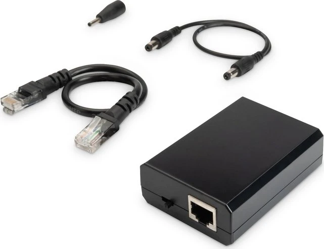 Digitus Gigabit PoE-Splitter, 2x RJ-45, PoE PD