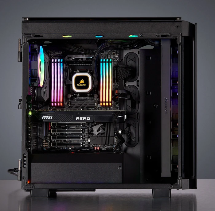 Corsair Obsidian 500D RGB SE, Glasfenster