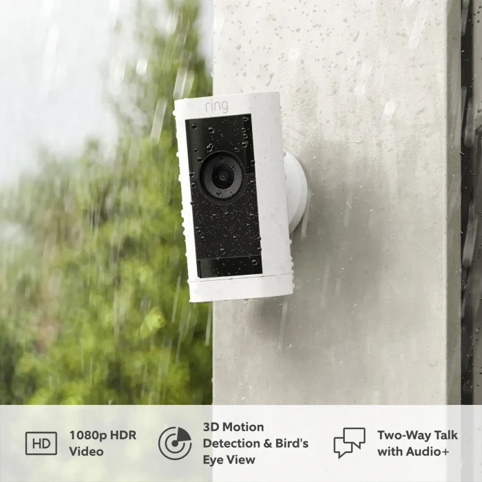 Ring Stick Up Cam Pro Battery weiß