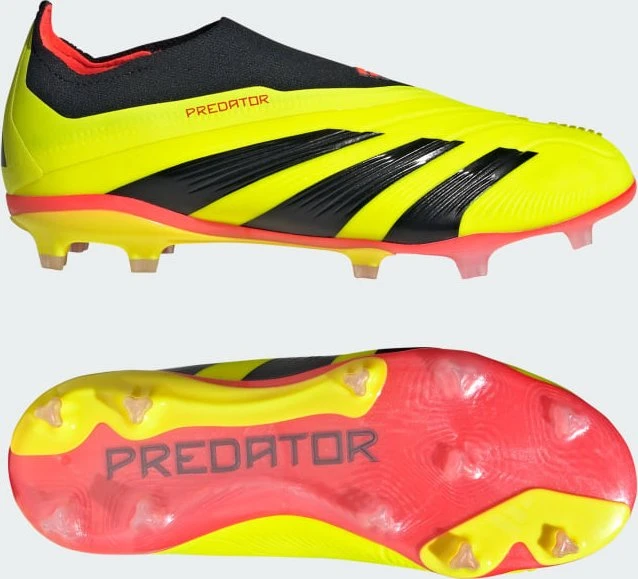 adidas Predator Elite Laceless FG team solar yellow 2/core black/solar red (Junior)