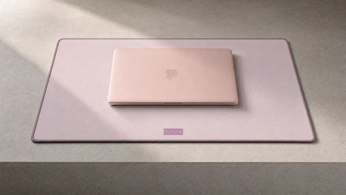 Tucano One Desk Pad für MacBook Neo, 550x350mm, Blush rosa