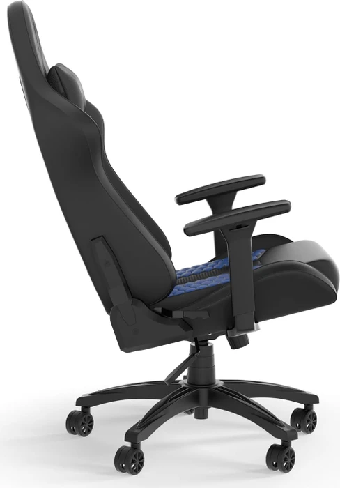 Corsair TC100 Relaxed Leatherette Gamingstuhl, schwarz/blau