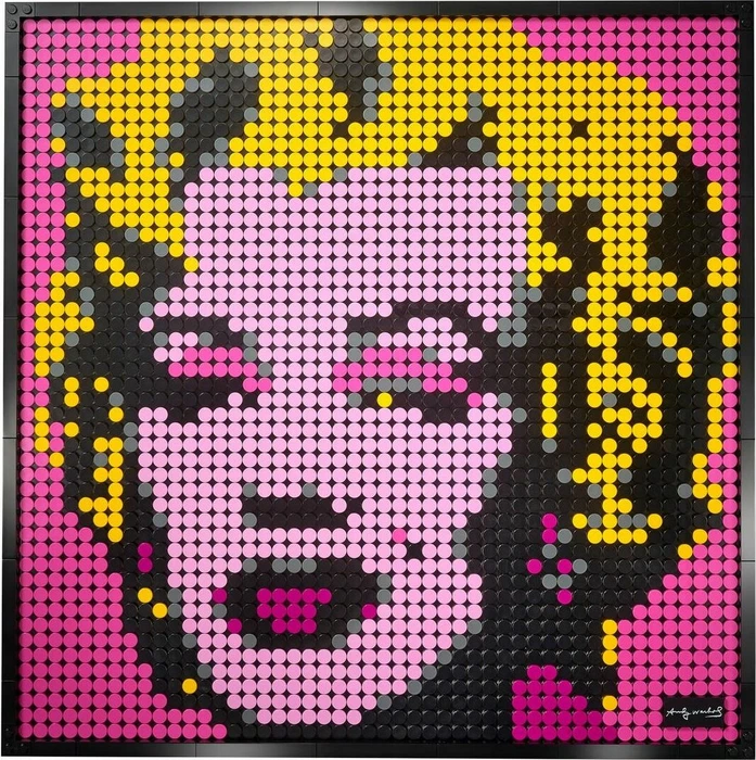 LEGO Art - Andy Warhol's Marilyn Monroe