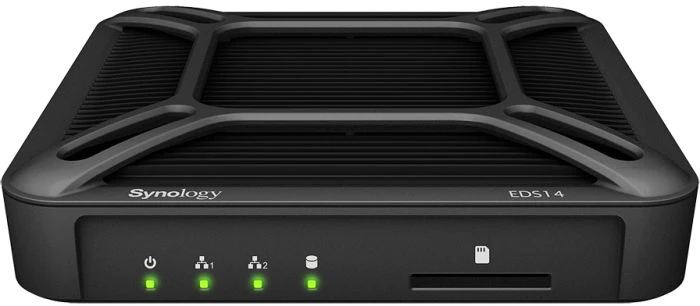 Synology EDS14, 512MB RAM, 2x RJ-45 1000Base-T, 1x USB-A 3.0