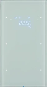 Berker KNX R.3 Touchsensor 2-fach mit Temperaturregler polarweiß