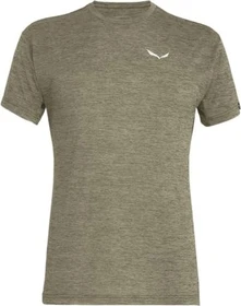 Salewa Puez Melange Dry'ton Funktionsshirt kurzarm dark olive melange (Herren)