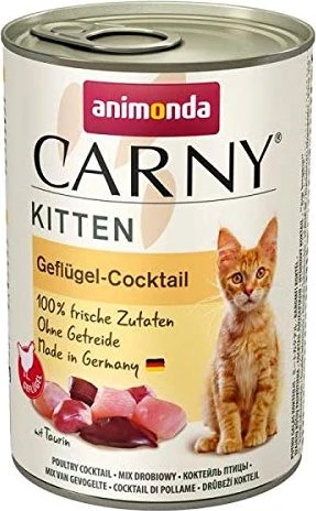 animonda Carny Kitten Geflügel-Cockteil, 2.40kg (6x 400g)