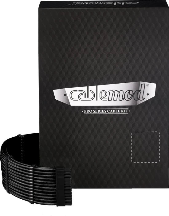 CableMod C-Series Pro ModMesh Cable Kit, Corsair Type 5, schwarz