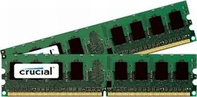 Crucial UDIMM 8GB Kit, DDR2-667, CL5