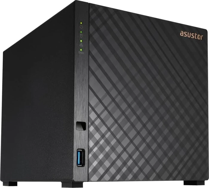 Asustor Drivestor 4 Gen 2 AS1204T, 1GB RAM, 1x RJ-45 2.5GBase-T, 3x USB-A 3.0
