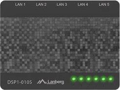 Lanberg DSP1 Desktop Switch, 5x RJ-45