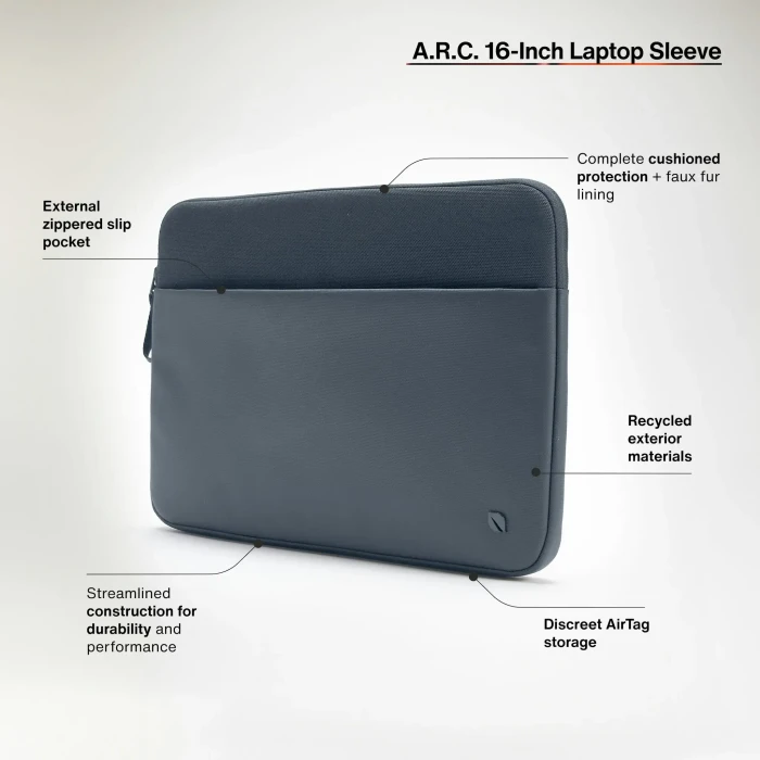 Incase Incase A.R.C. Sleeve for 16" Laptop, blau