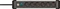Brennenstuhl Premium-Alu-Line, 6-fach, 3m, silber/schwarz Vorschaubild