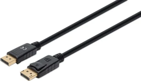 Manhattan DisplayPort 1.4 Kabel 8K 60Hz schwarz, 1m