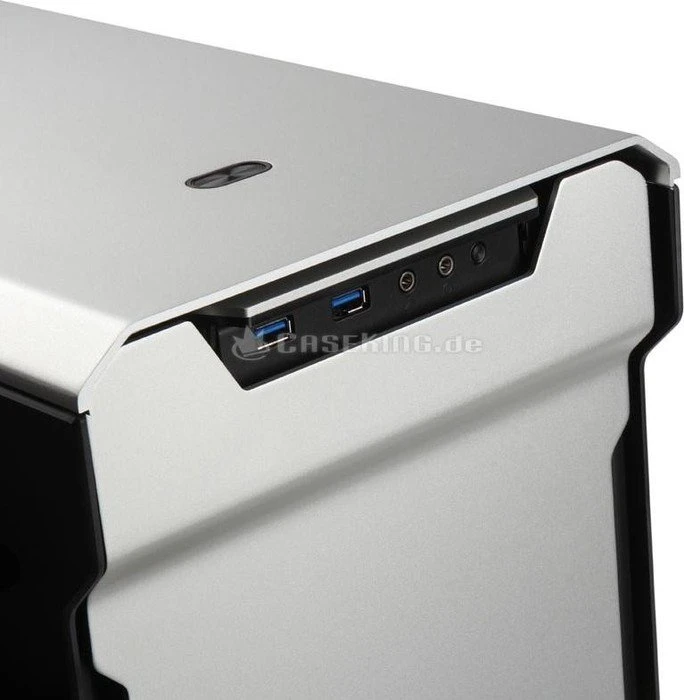 Phanteks Enthoo Evolv ATX Tempered Glass silber, Glasfenster