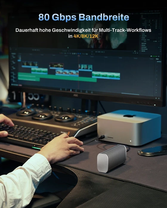 TerraMaster D1 SSD Pro, Thunderbolt 5 / USB4 v2