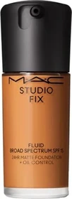 MAC Studio Fix Fluid 24HR Matte Foundation + Oil Control C8 LSF15, 30ml