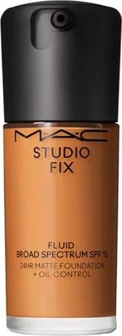 MAC Studio Fix Fluid 24HR Matte Foundation + Oil Control C8 LSF15, 30ml