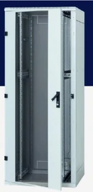 Triton RMA N 19" Standverteiler, 800x600 42HE, Sicherheitsglastür, IP20, grau, 600mm tief