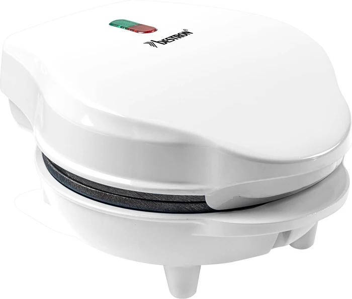 Bestron AMW500W Mini Waffeleisen weiß