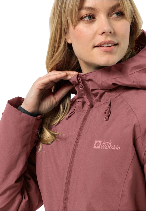 Jack Wolfskin Heidelstein Ins Funktionsjacke red ochre (Damen)