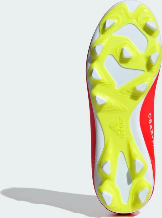adidas X Crazyfast Club FxG solar red/cloud white/team solar yellow 2 (Junior)