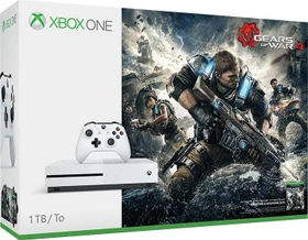 Microsoft Xbox One S - 1TB Gears of War 4 Bundle weiß