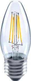 Sylvania ToLEDo RT Candle Filament LED Kerze E27 4W/827 warmweiß klar