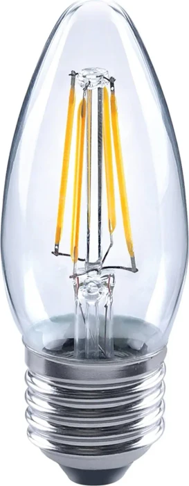 Sylvania ToLEDo RT Candle Filament LED Kerze E27 4W/827 warmweiß klar