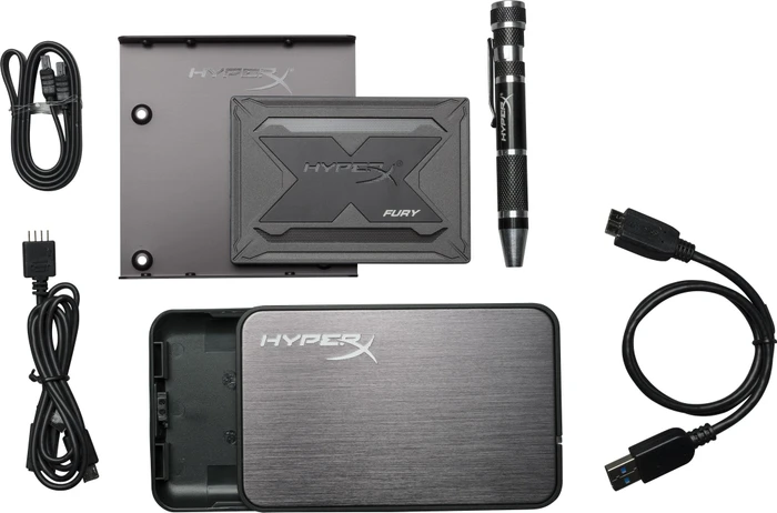 Kingston FURY RGB SSD - Kit 480GB, 2.5" / SATA 6Gb/s