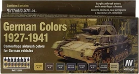 Vallejo Model Air German Colors 1927-1941 Farbset, 8-tlg.
