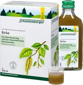 Salus Schoenenberger Birke Heilpflanzensaft, 600ml (3x 200ml)