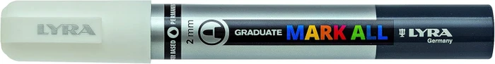Lyra Graduate Mark All Permanentmarker 2mm sortiert, 12er-Set, Box