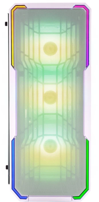 BitFenix Enso Mesh 4ARGB, weiß, Glasfenster