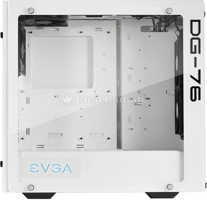 EVGA DG-76 weiß, Glasfenster