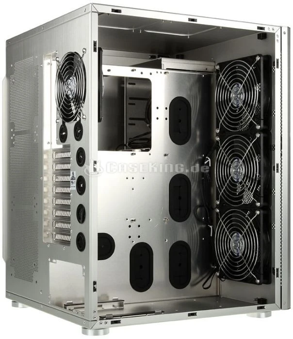 Lian Li PC-D600WA silber, Acrylfenster