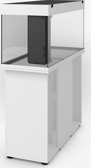 Juwel Rio 180 LED Aquarium-Set mit Unterschrank, weiß/weiß, 180l