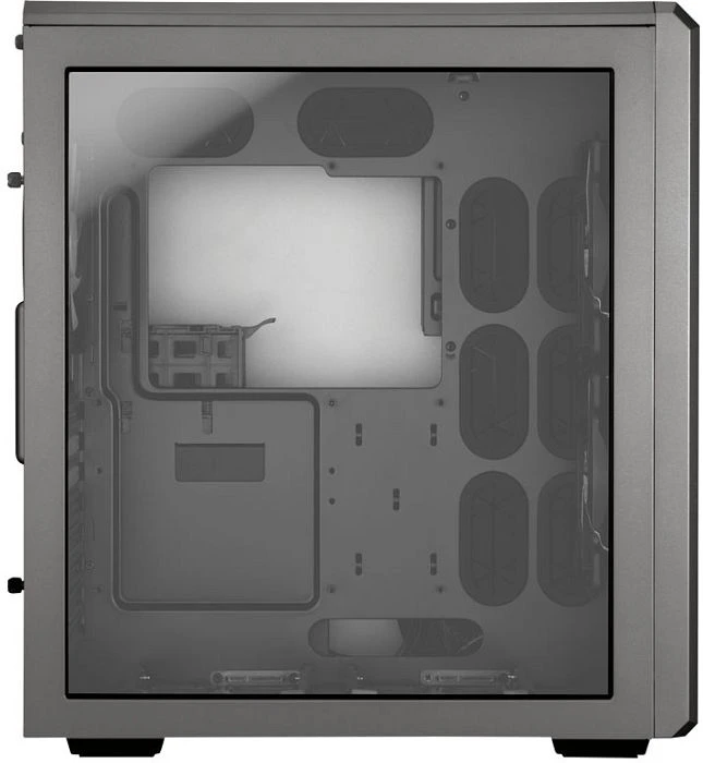 Corsair Carbide Series Air 540 silber, Acrylfenster